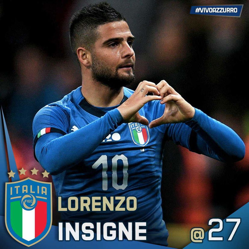 Insigne nella storia: sarà il primo calciatore del Napoli ad essere capitano nella Nazionale preview