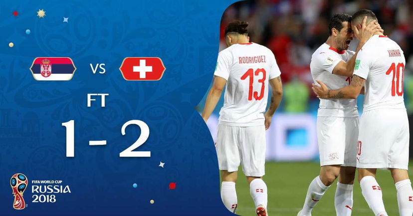 Mondiali: Xhaka più Shaqiri, la Svizzera supera la Serbia in rimonta preview