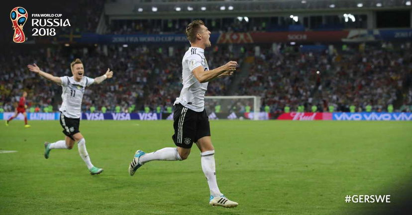 Mondiali: capolavoro di Kroos, la Germania ribalta la Svezia all’ultimo respiro preview