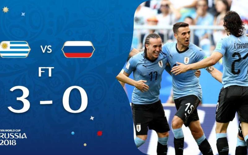Uruguay Russia twitter Fifa world cup