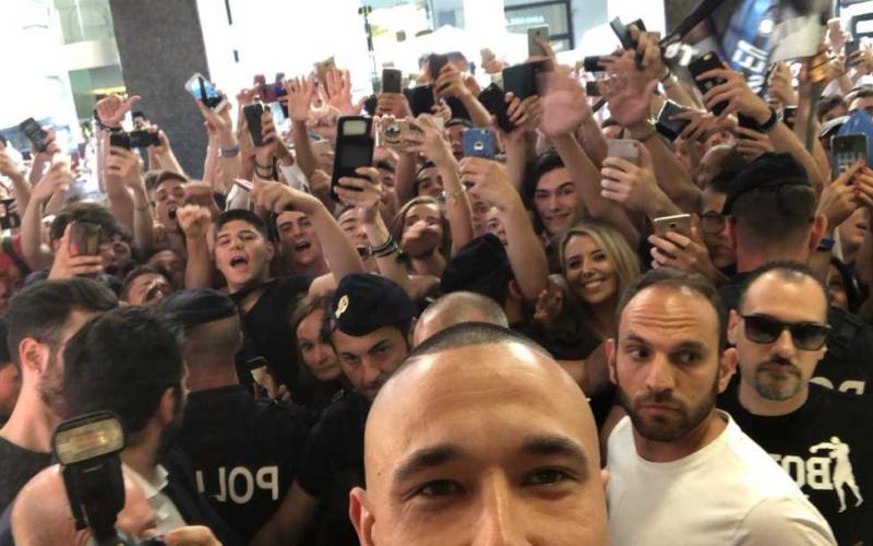 Nainggolan Twitter uff Inter