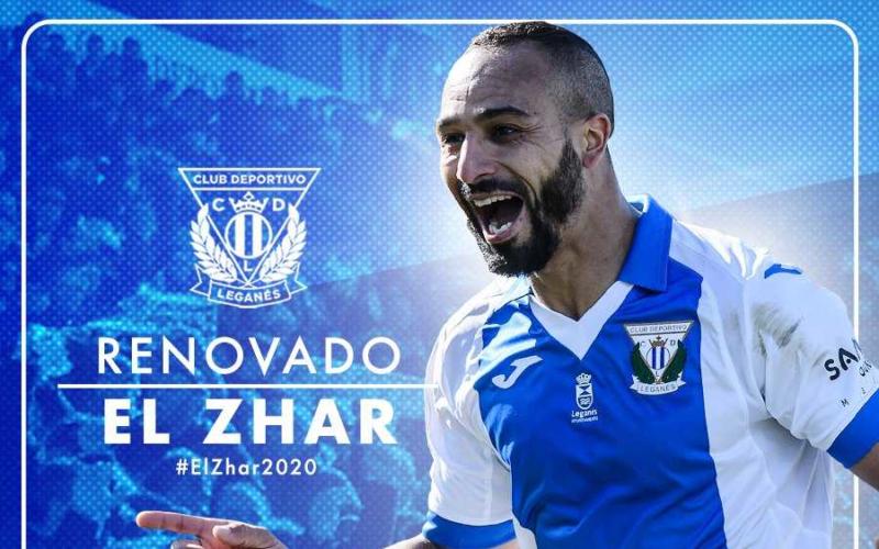 El Zhar rinnovo Leganes Twitter