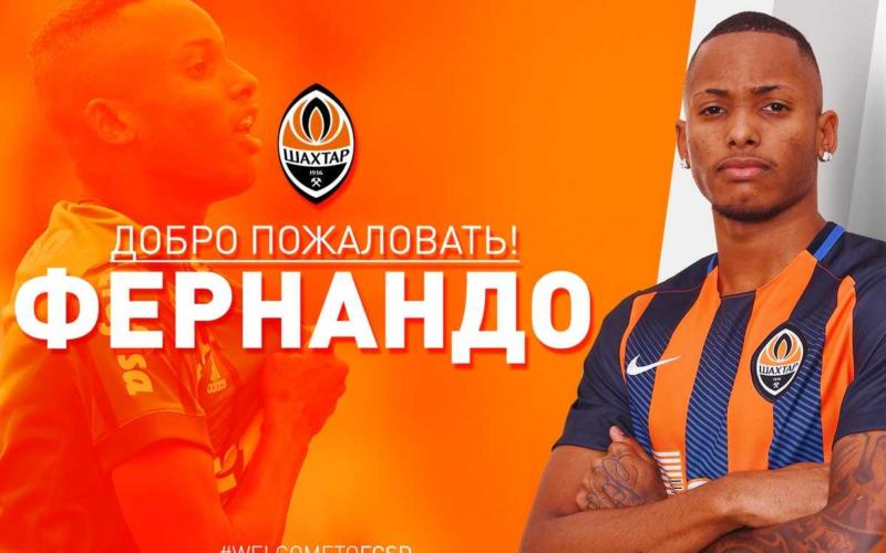 Fernando Pedro annuncio Shakhtar Twitter