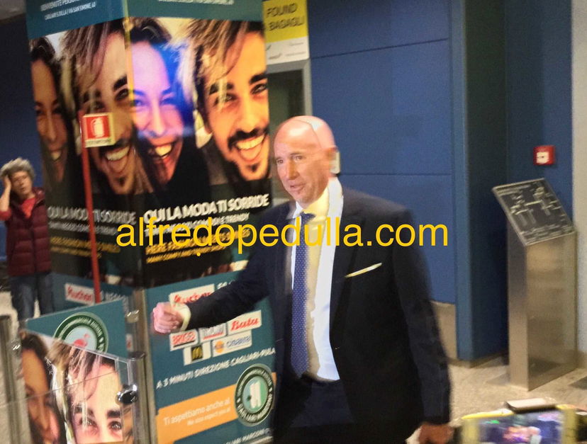 Cagliari, ecco Maran: il tecnico è arrivato in città. La foto preview