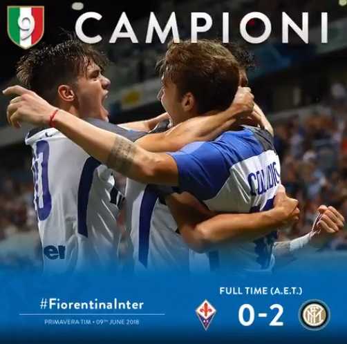 L’Inter Primavera fa bis, è Campione d’Italia! Fiorentina ko 2-0 preview