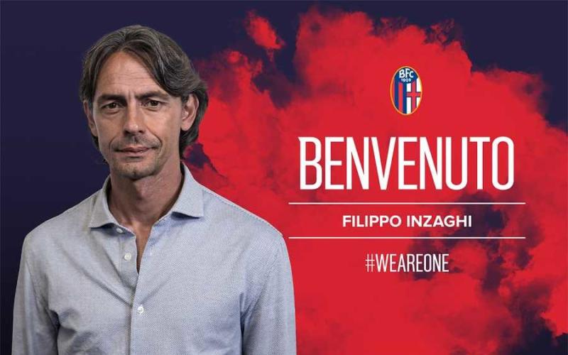 Inzaghi Bologna anncunio Twitter