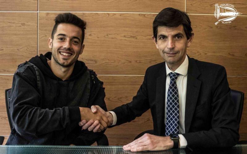 Jony firma Deportivo Alaves Twitter