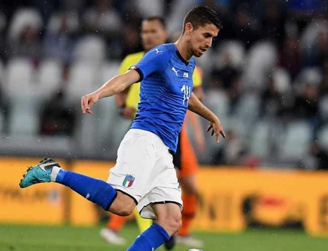 Jorginho Nazionale vs Olanda Instagram personale