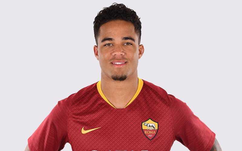 Kluivert Justin annuncio Roma Twitter