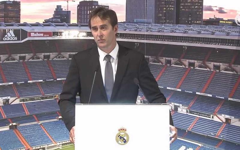 Lopetegui presentazione Real Madrid sito ufficiale