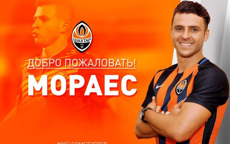 Moraes annuncio Shakhtar Donetsk Twitter