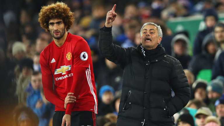 Mourinho e Fellaini Foto Sportmediamk