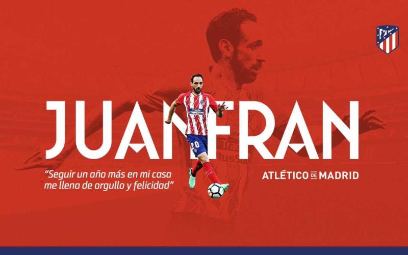 juanfran rinnovo atletico Twitter