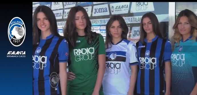 Atalanta, presentate le nuove maglie su Twitter. Il video preview