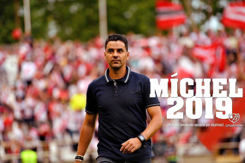 Ufficiale: Míchel rinnova per un altro anno con il Rayo Vallecano preview