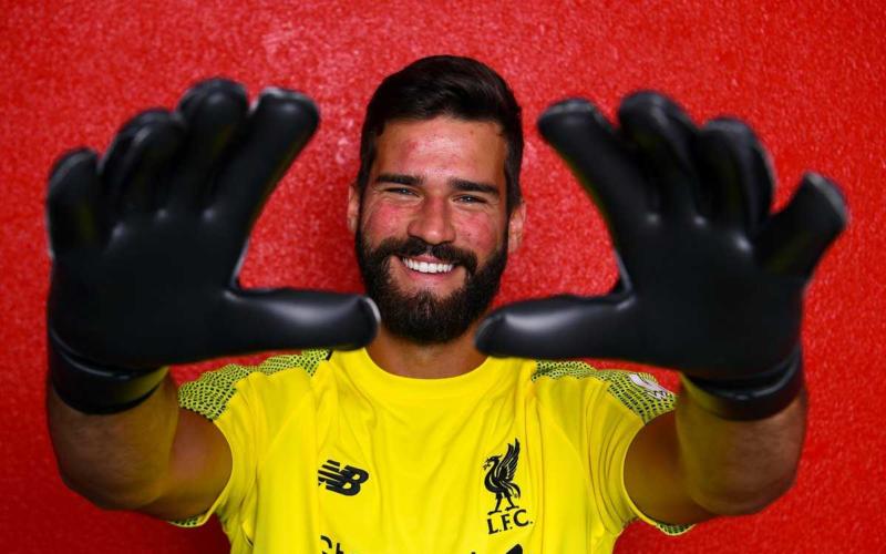 Alisson Twitter ufficiale Liverpool