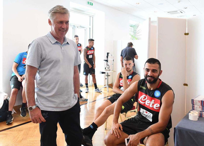 Napoli, i convocati per il ritiro. Definito lo staff tecnico di Ancelotti preview