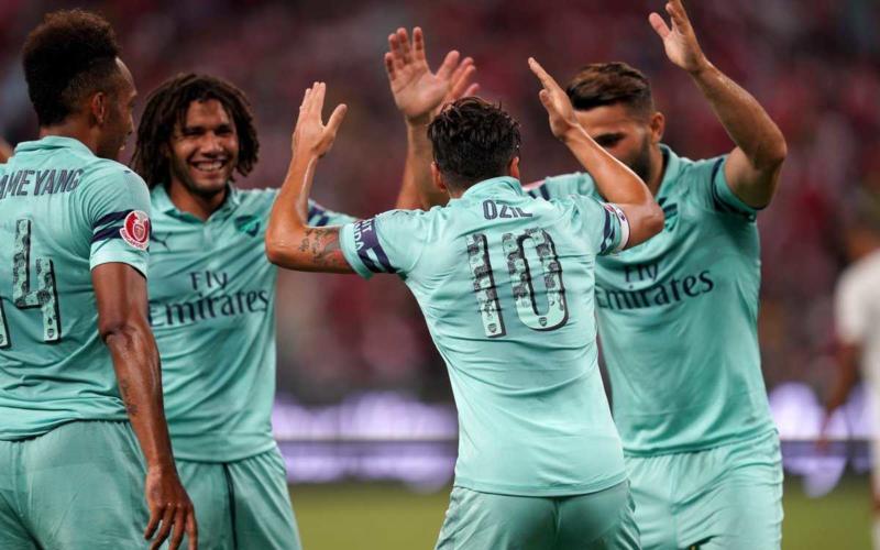 Arsenal gruppo 18-19 Twitter