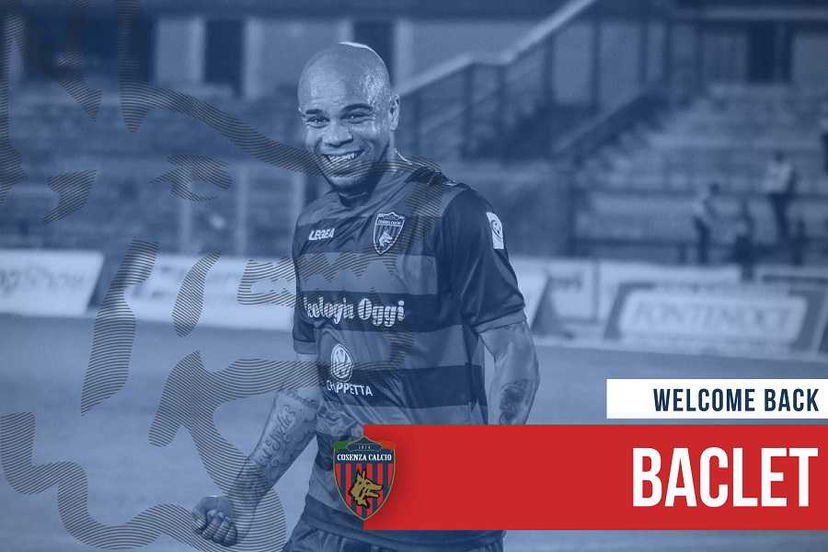 Ufficiale: Cosenza, rinnova l’attaccante Baclet preview