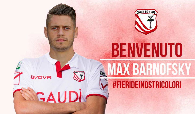 Carpi, acquistato Barnofsky. È ufficiale preview