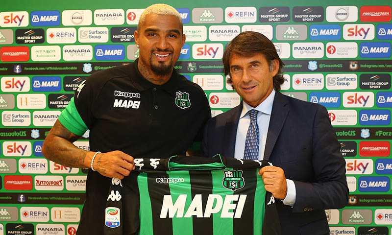 Boateng presentazione Sassuolo