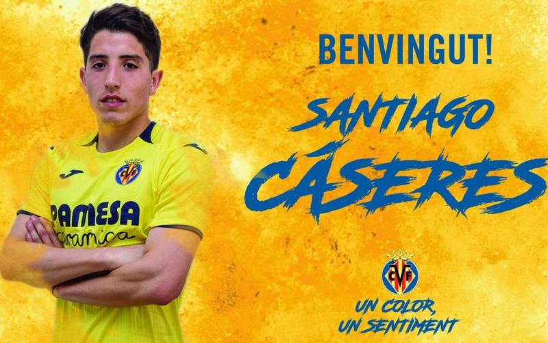 Caseres annuncio Villarreal Twitter