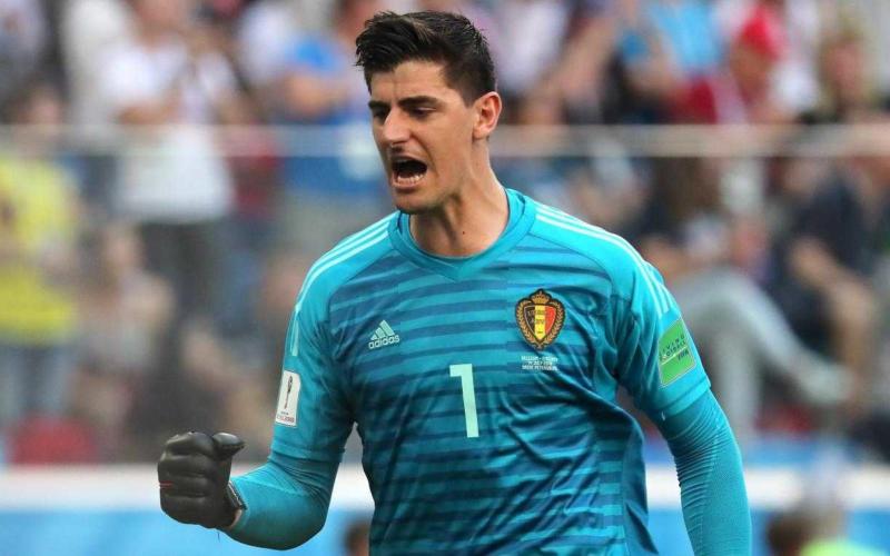 Courtois Belgio Foto EPA