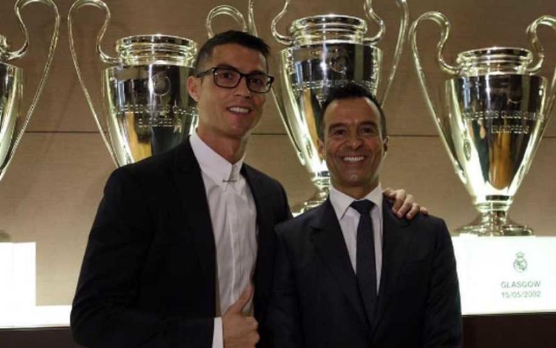 Cristiano Ronaldo e Jorge Mendes Foto Mundo Deportivo
