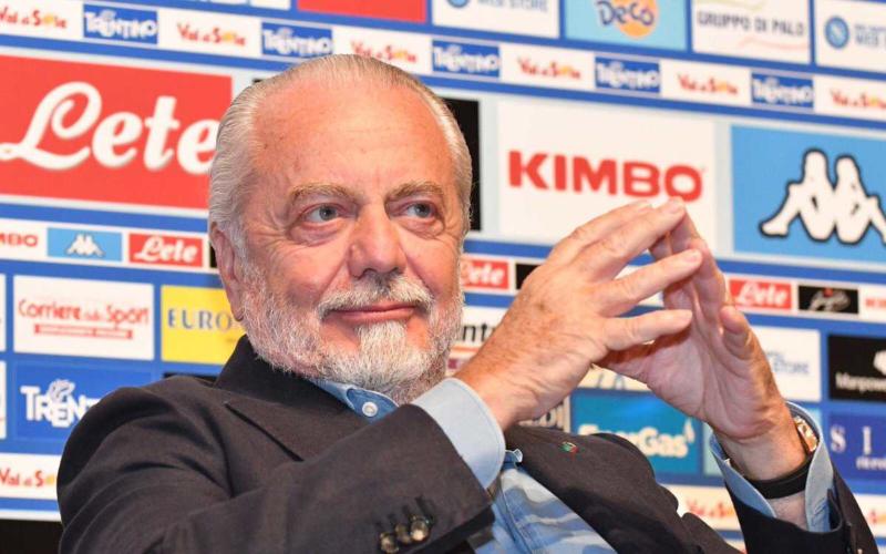 De Laurentiis conferenza Napoli Twitter