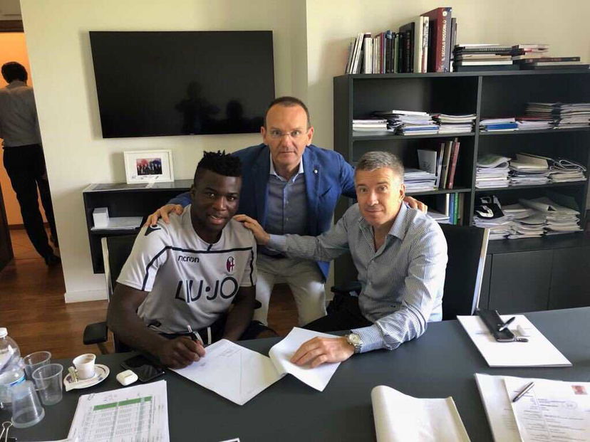 Ufficiale: Bologna, rinnovo fino al 2022 per Donsah preview