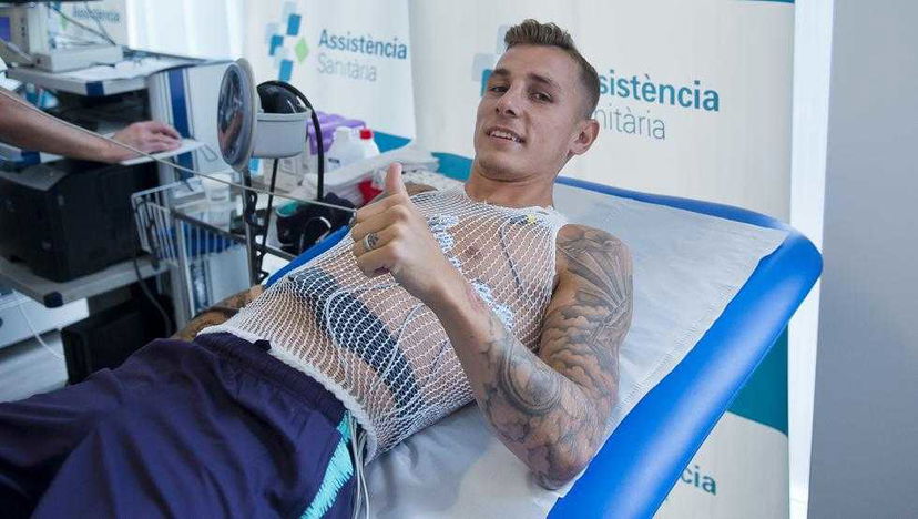 Digne a Liverpool, visite mediche con l’Everton. La foto preview