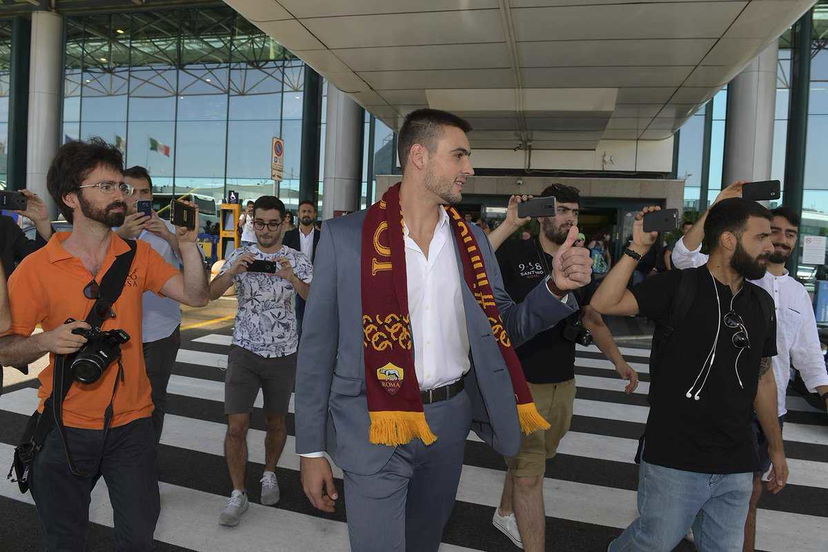 Roma, le prime immagini di Fuzato nella Capitale preview