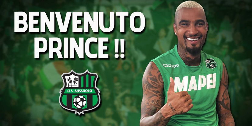 Sassuolo, è ufficiale Kevin Prince Boateng. Ecco il comunicato preview