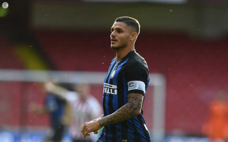 Icardi amichevole 18-19 Inter Twitter