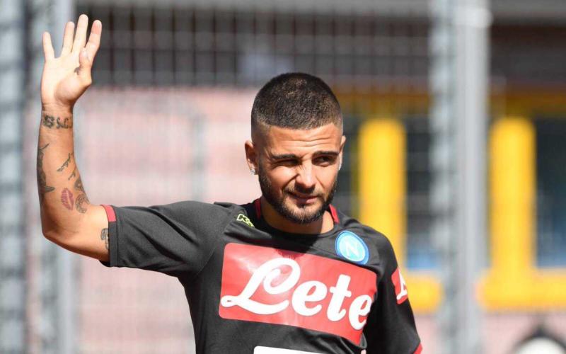 Insigne training Napoli Twitter