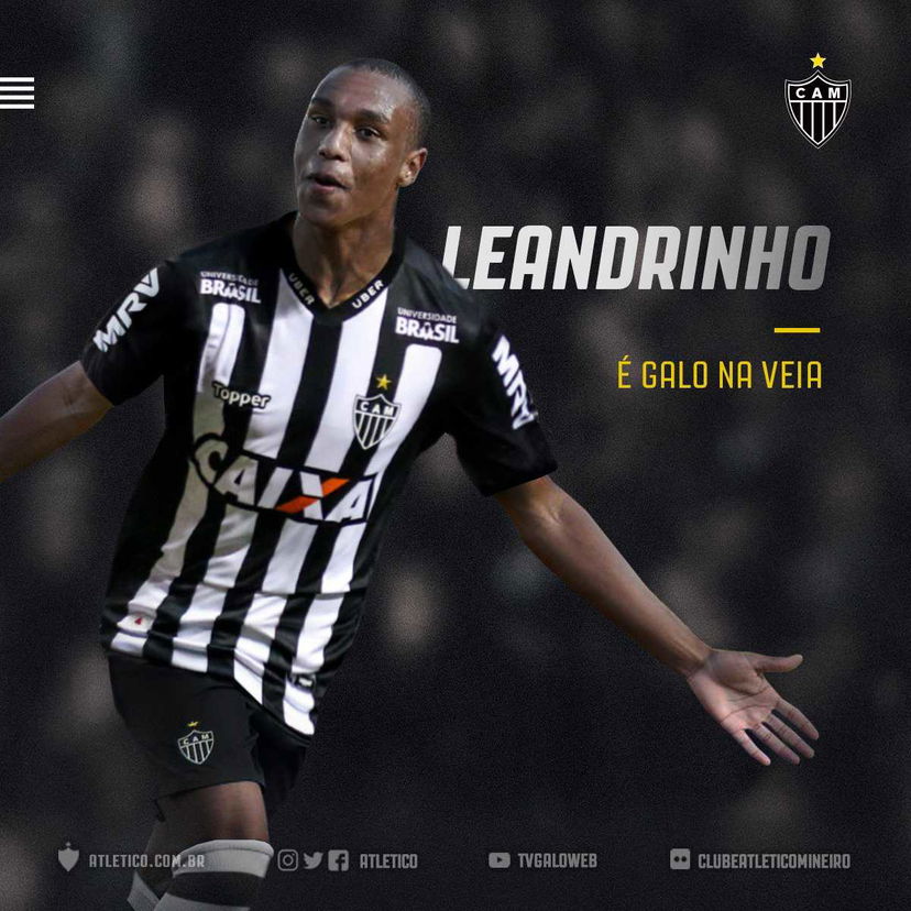 Leandrinho-Atletico Mineiro, dall’accordo del 25 giugno all’annuncio brasiliano preview
