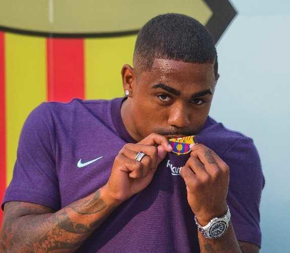 Malcom Twitter uff Barcellona