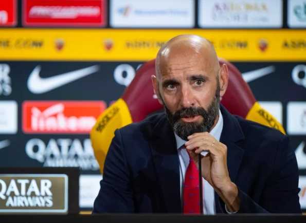 Monchi conferenza 18-19 Roma Twitter