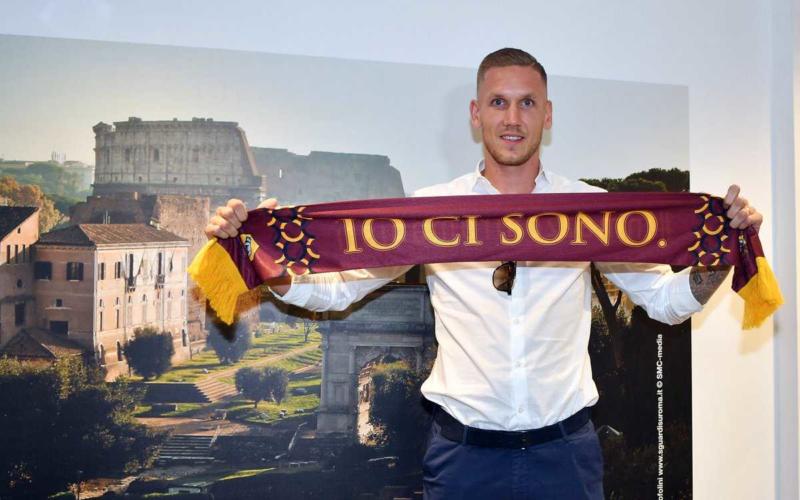 Olsen sciarpa Roma Twitter