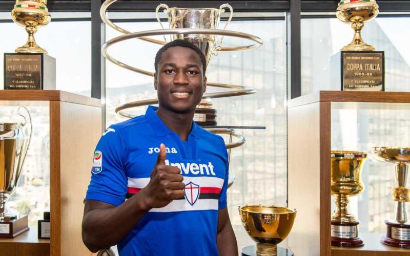 Peeters Twitter uff Sampdoria