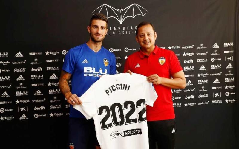 Piccini presentazione Valencia sito ufficiale