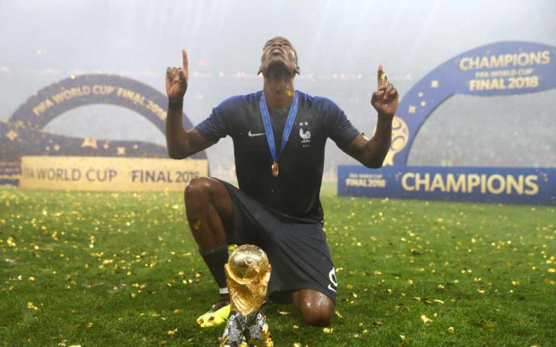 Pogba Twitter ufficiale Equipe de France