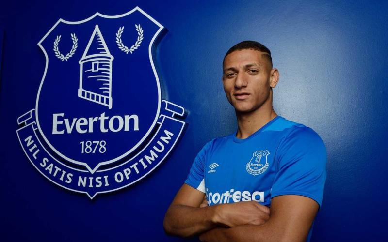 Richarlison Twitter uff Everton
