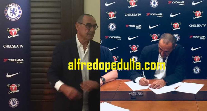 La felicità di Sarri: il mondo è sempre più Blues! preview