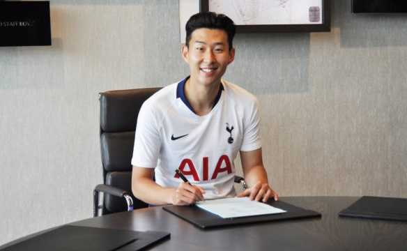 Son firma rinnovo Tottenham Twitter