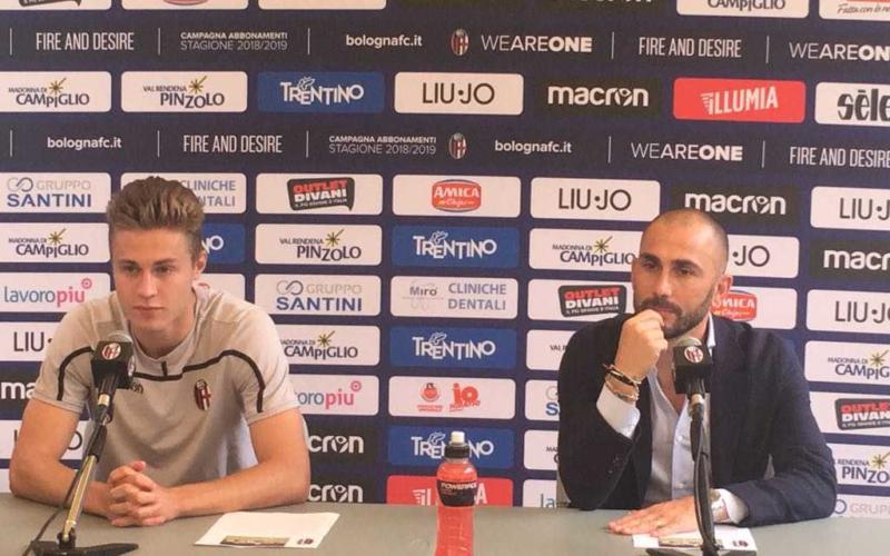 Svanberg presentazione Bologna Twitter