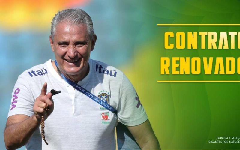 Tite Twitter ufficiale Brasile