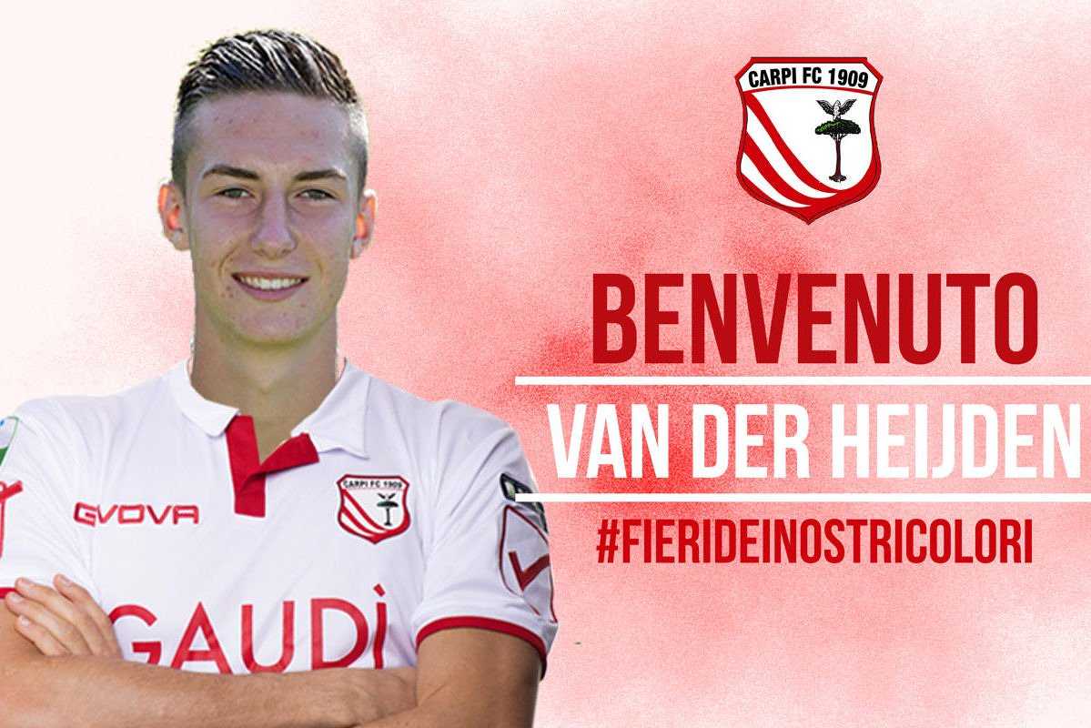 Ufficiale: risoluzione col Carpi per l’attaccante Van der Heijden article-post