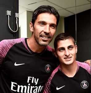 Psg, inizia la stagione di Buffon: primo allenamento… con Verratti preview