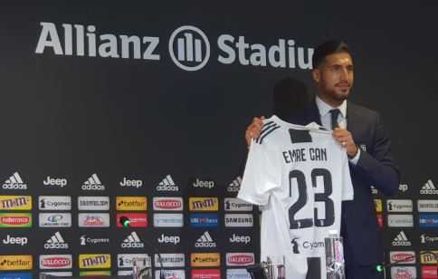 Juventus, prima conferenza di Emre Can: “Quando avevo 7 anni, il mio primo allenatore mi ha detto che sarei venuto qui” preview